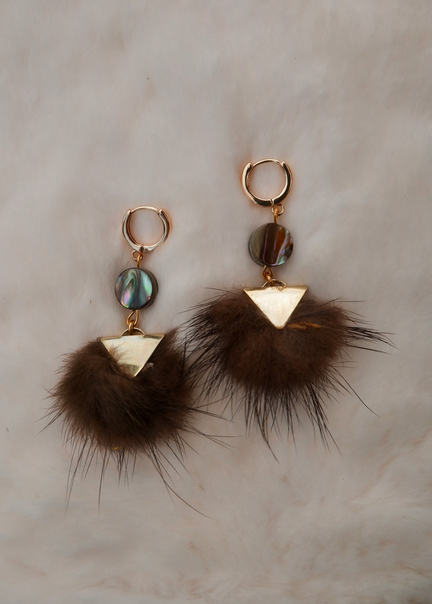 Abalone & Mink - Brown