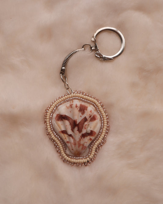 Scallop Keychain